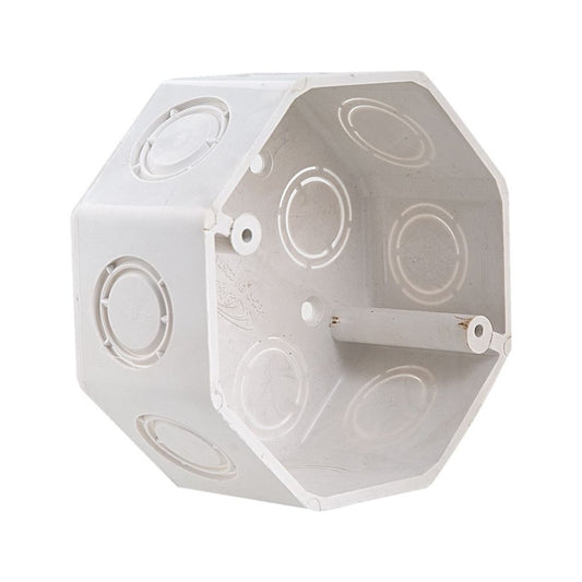 CAJA PVC OCTAGONAL BLANCO 2012894