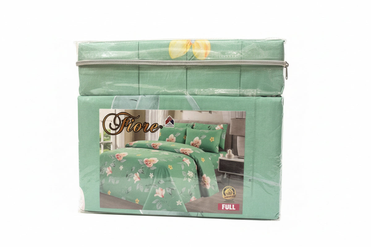 SET DE SABANAS 6 PCS DE COLORES FULL FIORE