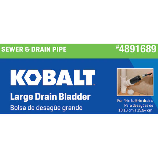 BOLSA DE DESAGUE GRANDE 4-6PLG 4891689 KOBALT