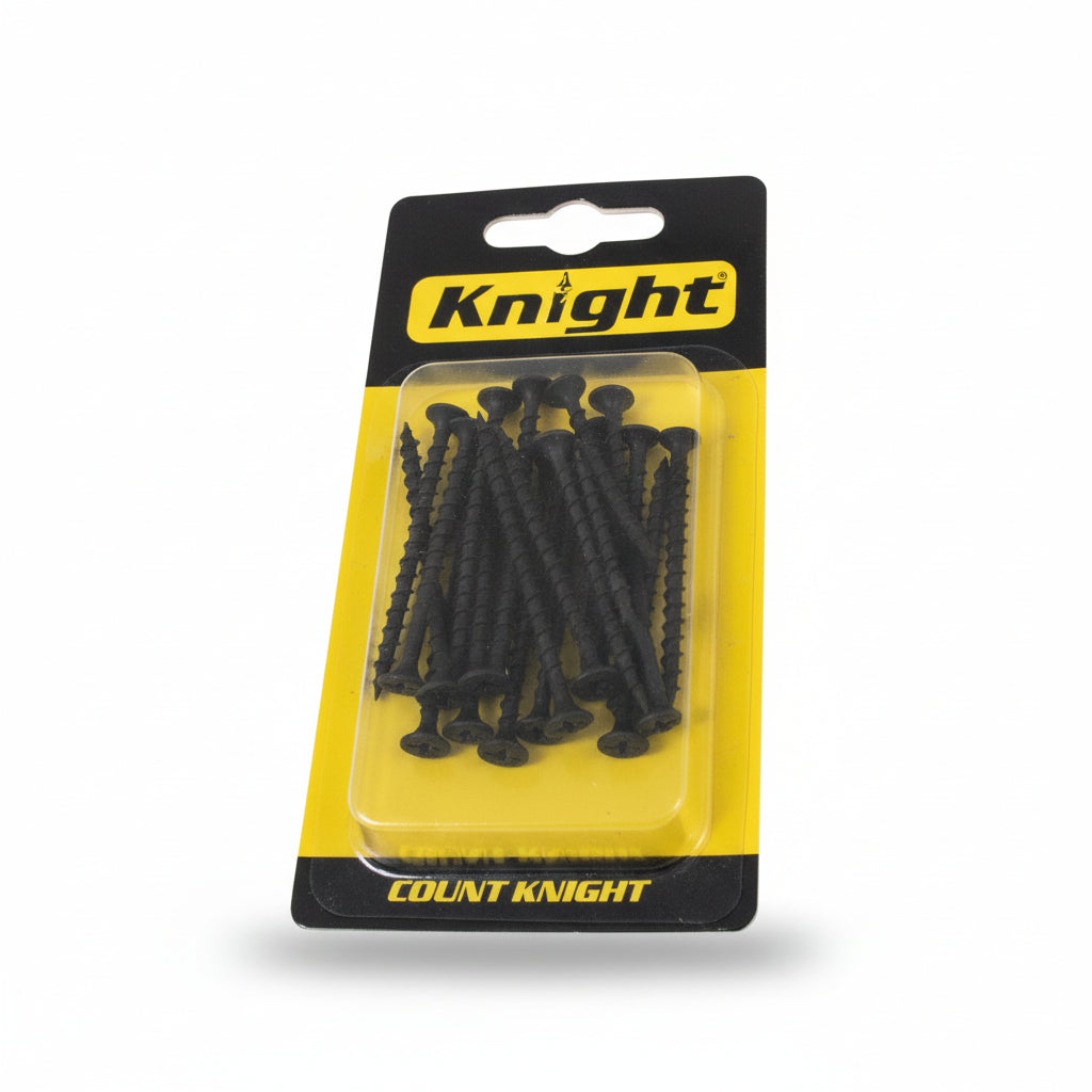 SET DE TORNILLO NEGRO #6  KNIGHT