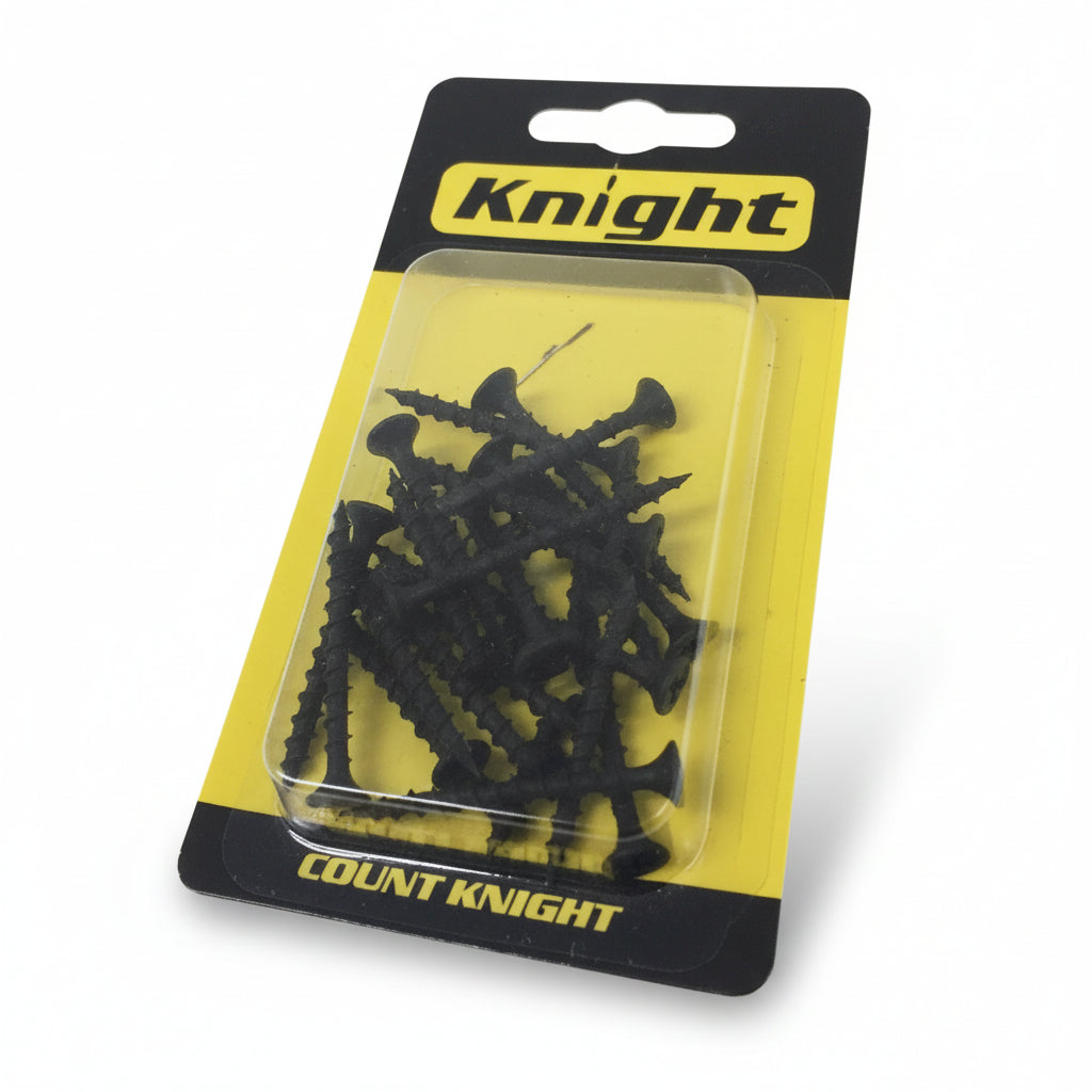 SET DE TORNILLO NEGRO #6  KNIGHT