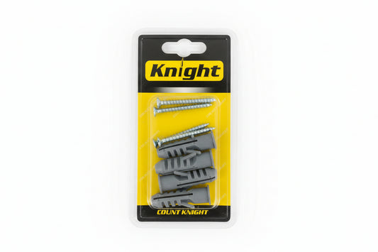 SET DE ANCLAS EXPANSIVAS+TORNILLO 12MM KNIGHT