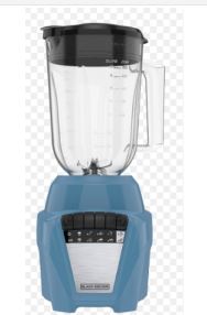 LICUADORA 8VELOCIDADES JARRA PLASTICA AZUL 1.65L 8VEL 700W BLACK+DECKER BL0877-1ADLA