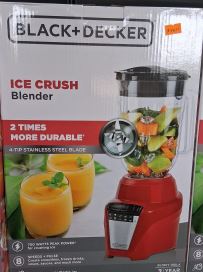 LICUADORA JARRA PLASTICO ROJA 1.65L 8VEL 700W BLACK-DECKER BL08771RDLA