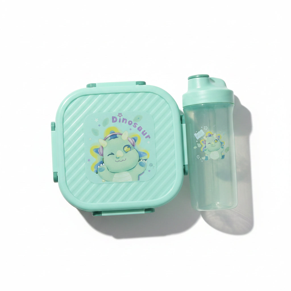 LONCHERA+BOTELLA PLASTICA INFANTIL SURTIDO AM-3057
