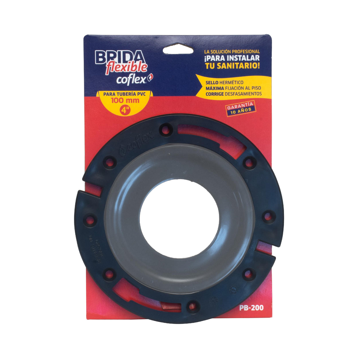 BRIDA  FLEXIBLE 4 PLG PB-200 2629021 UNIDAD