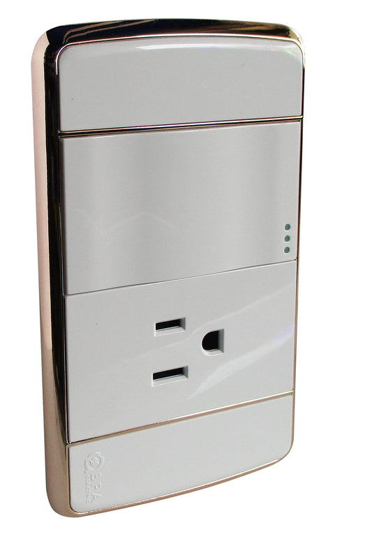 INTERRUPTOR Y RECEPTACULO BLANCO BPA ELECTRIC CT00012BL