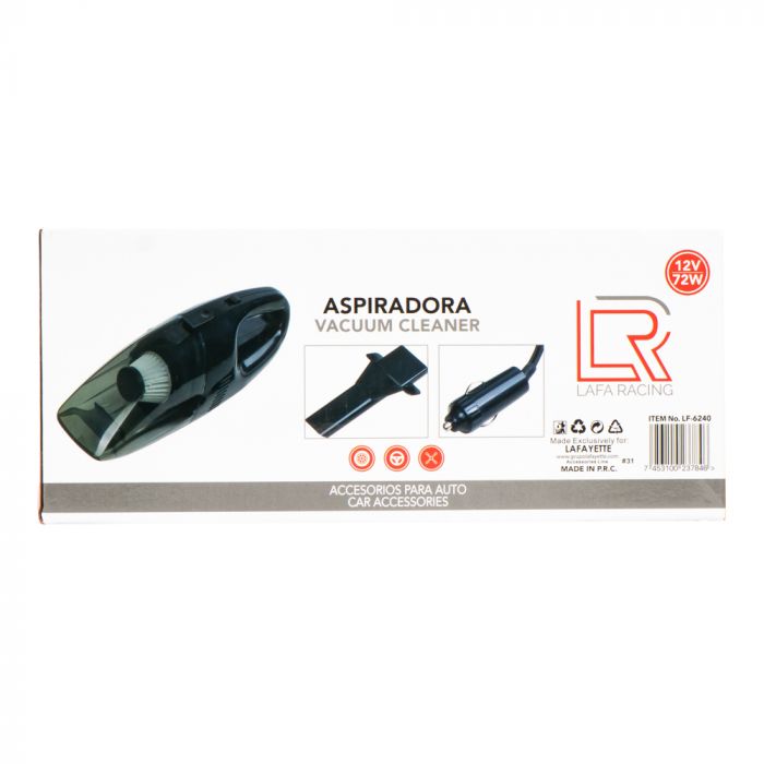 ASPIRADORA NEGRA LAFA RACING LF-6227