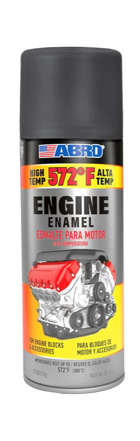 PINTURA SPRAY ABRO NEGRO PARA MOTOR EE-550