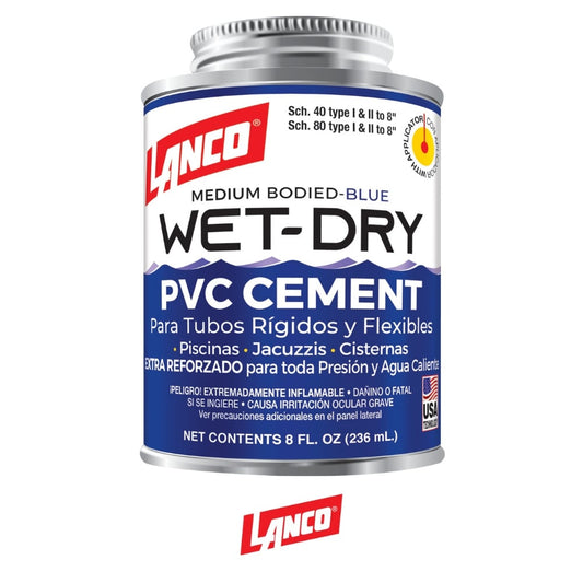 PEGAMENTO PARA PVC LANCO 236ML8 ONZ