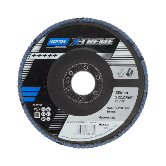DISCO NORTON X-TREME PARA PULIR GRANO #120 DE 7 PLG