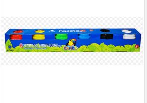 SET DE 3 PLASTILINAS CARIBE DOUGH EN COLORES FACELA PT01489