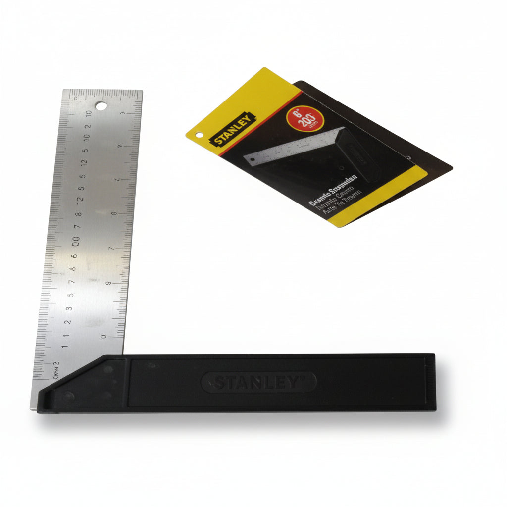 ESCUADRA PARA CARPINTERO ACERO 8PLG 6146038 STANLEY