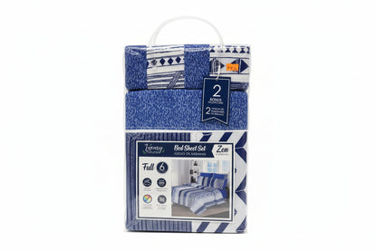 SET DE SABANAS 6PCS FULL LUXURY NATURE