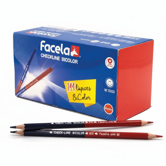 UNIDAD LAPIZ CARPINTERO BICOLOR FACELA PT211003