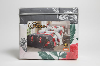 SET DE  SABANAS 6PCS QUEEN KIS-02430-CR