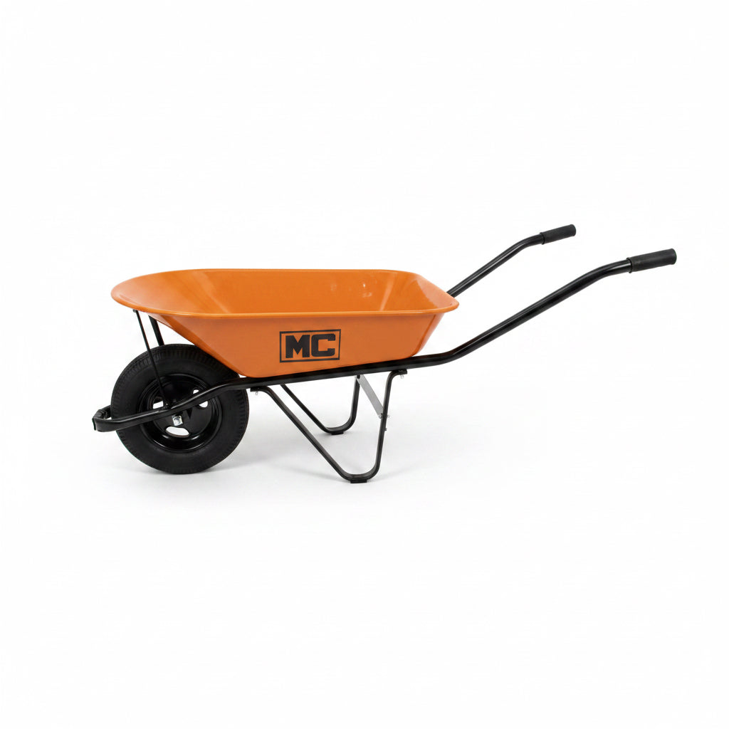 CARRETILLA RUEDA DE HULE ANARANJADA MC R16 IMPONCHABLE