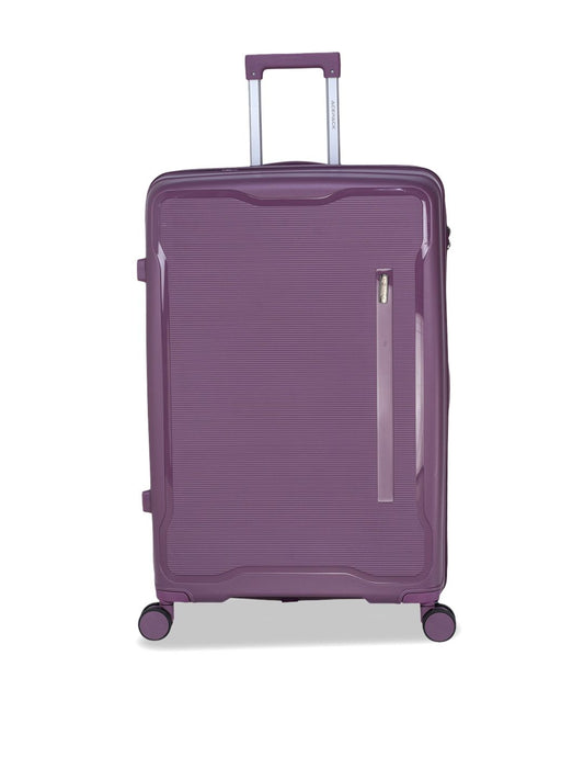 MALETA MEDIANA 24 PULG COLOR MORADO, GRIS,AZUL Y NEGRO