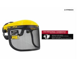 CARETA DE PROTECCION FACIAL DE MALLA ZASC Z-FPM005
