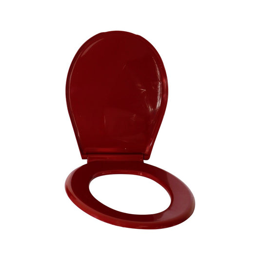 ASIENTO PARA INODORO COMDI ROJO VINO FON0134