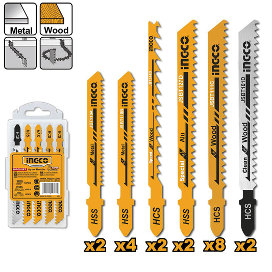SET SIERRA CALADORA MADERA PLASTICA METAL INGCO JBT1501