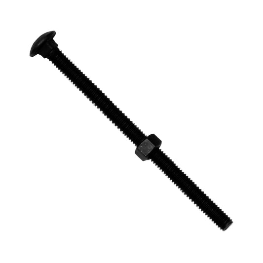 PERNO CABEZA REDONDA NEGRO 1/4X4PLG CON TUERCA