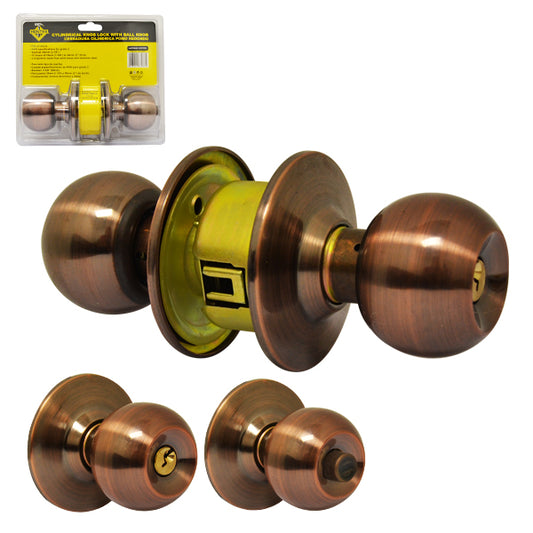 CERRADURA DE POMO REDONDO HUNTER CE-1070