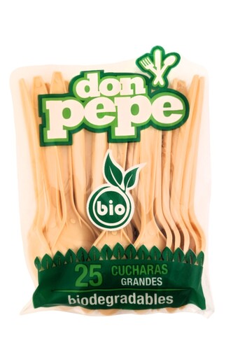 CUCHARAS GRANDES DON PEPE PAQUETE 25 UNIDADES