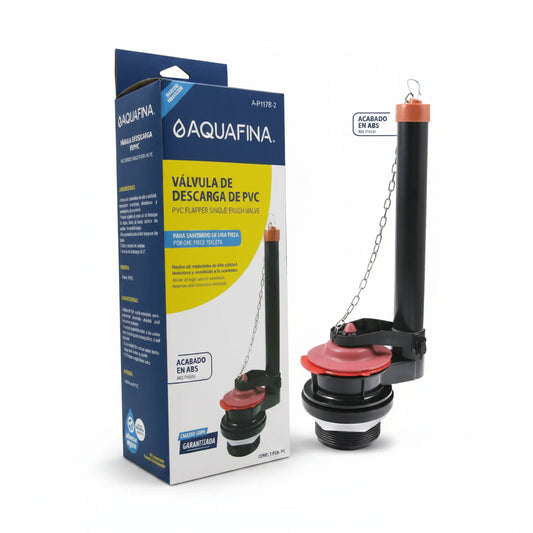 VALVULA DE DESCARGA PARA TANQUE DE INODORO 2PLG AQUAFINA A-P117B-2