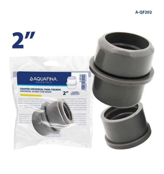 CHUPON UNIVERSAL PARA TRAMPA DE TUBERIAS 2PLG AQUA FINA A-QF202