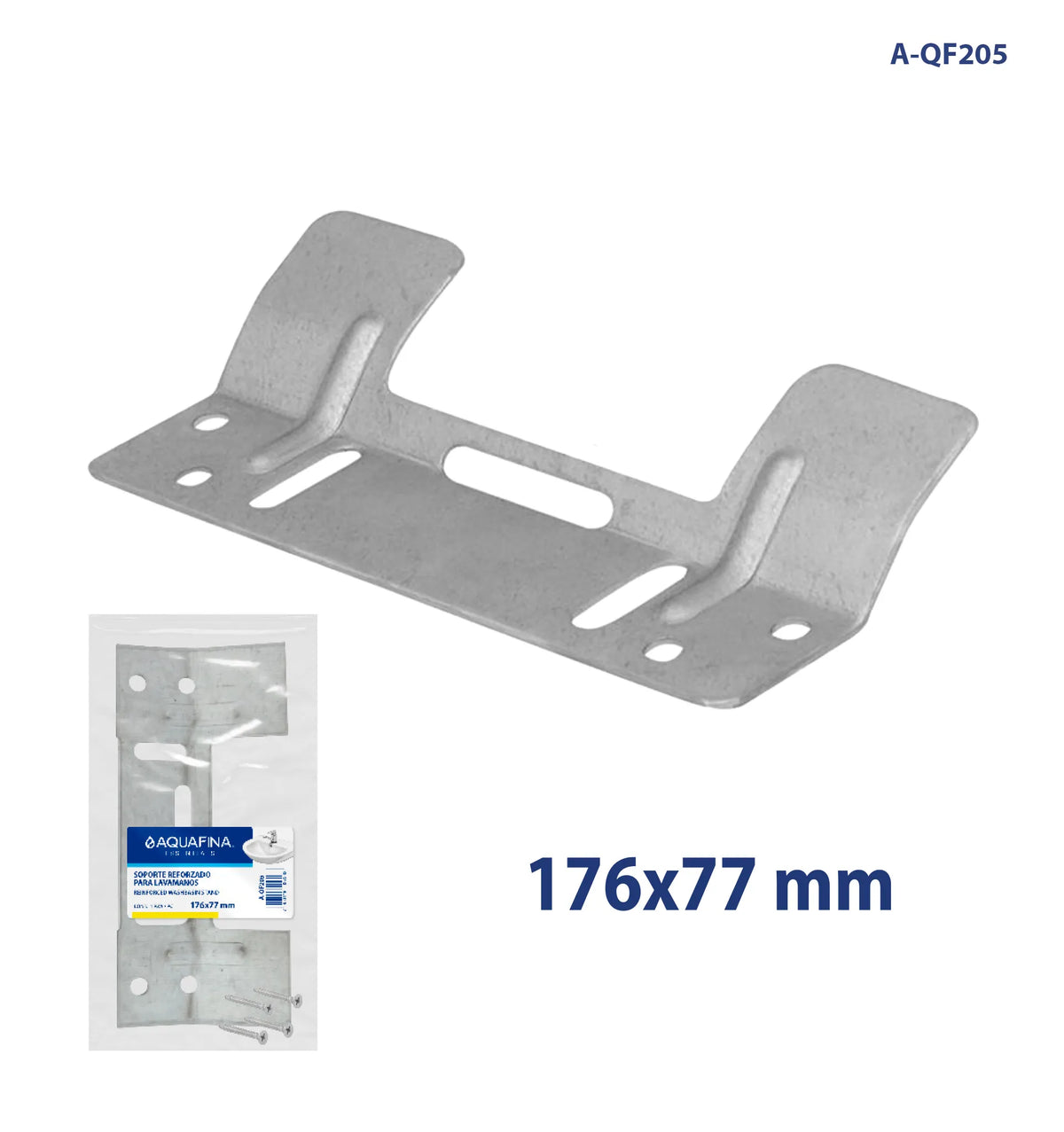 SOPORTE METALICO PARA LAVAMANO AQUAFINA A-QF205