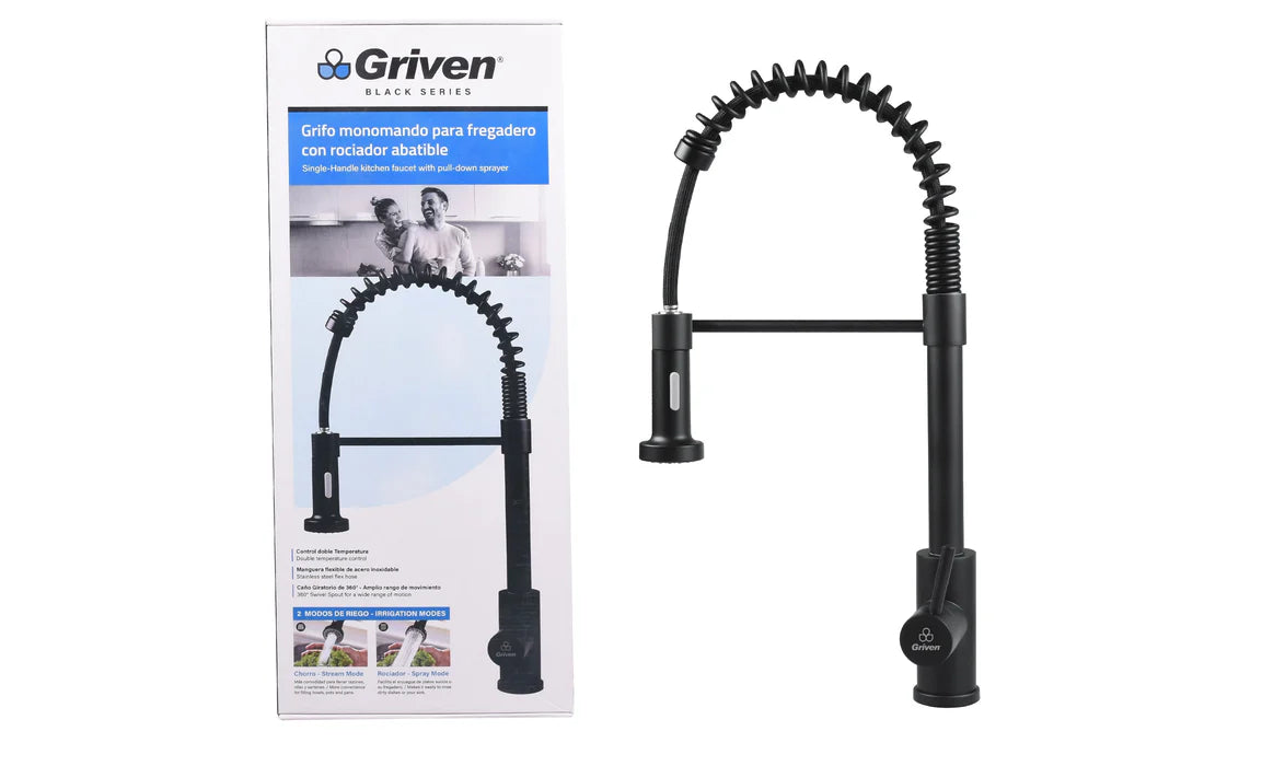 GRIFO MONOMANDO PARA FREGADERO GRIVEN A367-BF-8805B-3-8