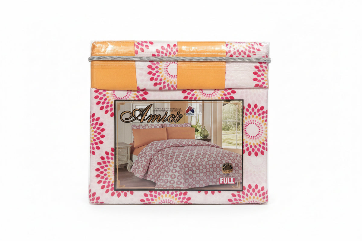 SET DE SABANAS 6PZAS 14 DISEÑOS AMICI KIS-48715