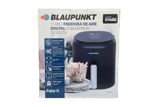 FREIDORA DE AIRE DIGITAL 4.5L 120V 1400W BLAUPUNKT BKAFT5001