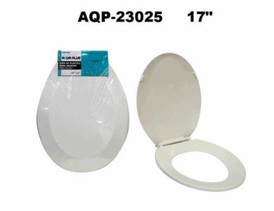 ASIENTO PARA INODORO PLASTICO AQUA PLUS AQP-23025
