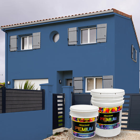 PINTURA MEGACOLOR LATEX PREMIUM AZUL NACIONAL
