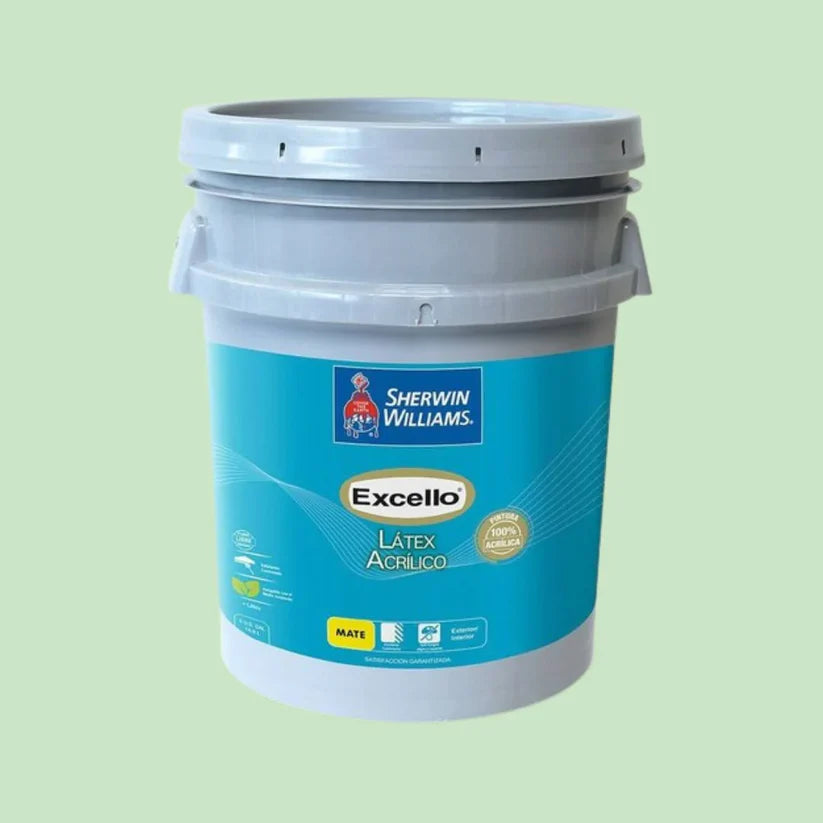 CUBETA EXCELLO LATEX VERDE ALEGRE SHERWIN B5G84-5