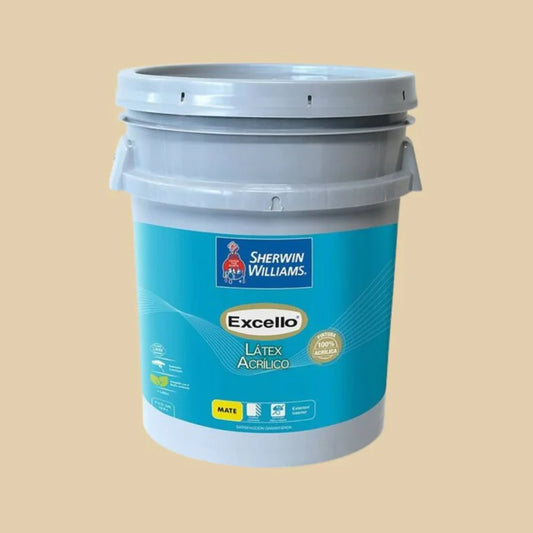 CUBETA EXCELLO LATEX MARFIL SHERWIN B5H22-5