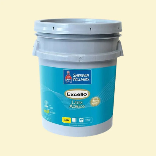CUBETA EXCELLO LATEX MARFIL SUAVE SHERWIN B5HSA6-5