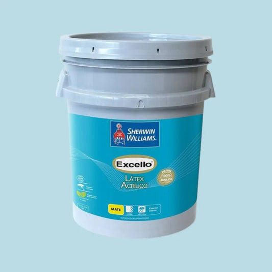 CUBETA EXCELLO LATEX CELESTE INFINITO SHERWIN B5LSA10-5