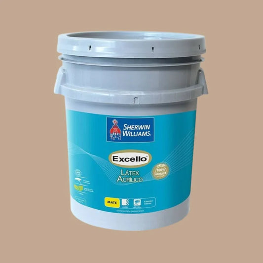 CUBETA EXCELLO LATEX BEIGE ARENA SHERWIN B5N62-5