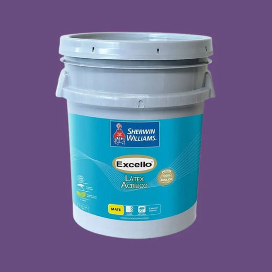 CUBETA EXCELLO LATEX MORADO ATREVIDO SHERWIN B5PSA12-5