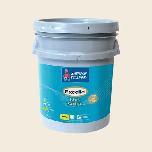 CUBETA EXCELLO LATEX GRIS ACERO SHERWIN B5ASA57-5