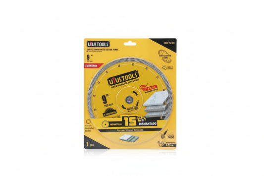 DISCO UYUSTOOLS DIAMANTE ULTRAFINO DE 9 PLG DDT230