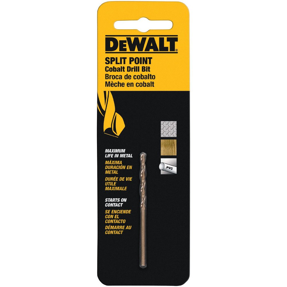 BROCA COBALTO DE 3/8 DEWALT