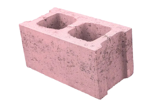BLOQUE PREFASA ROSADO DE 20X20X40