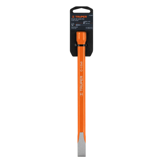 CINCEL DE CORTE FRIO 1/2X8 PLG TRUPER 12118