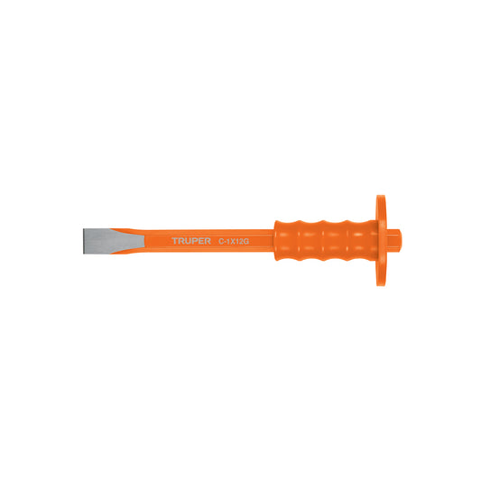 CINCEL DE CORTE FRIO 1X12 PLG CON GRIP TRUPER 12181