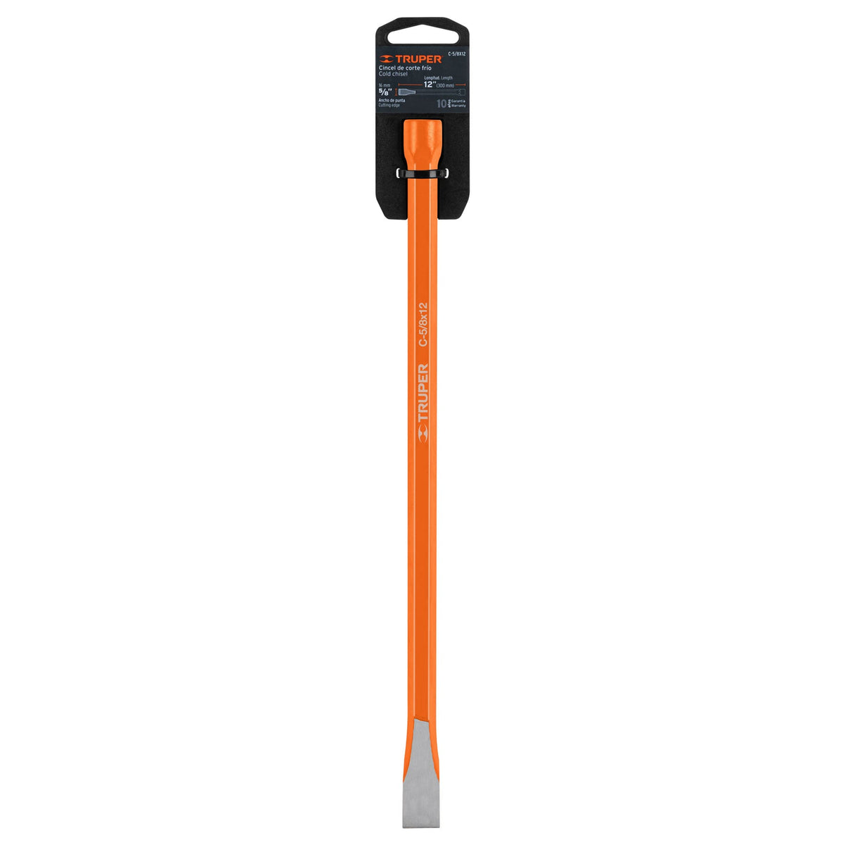 CINCEL DE CORTE FRIO 5/8X12 PLG TRUPER 12136