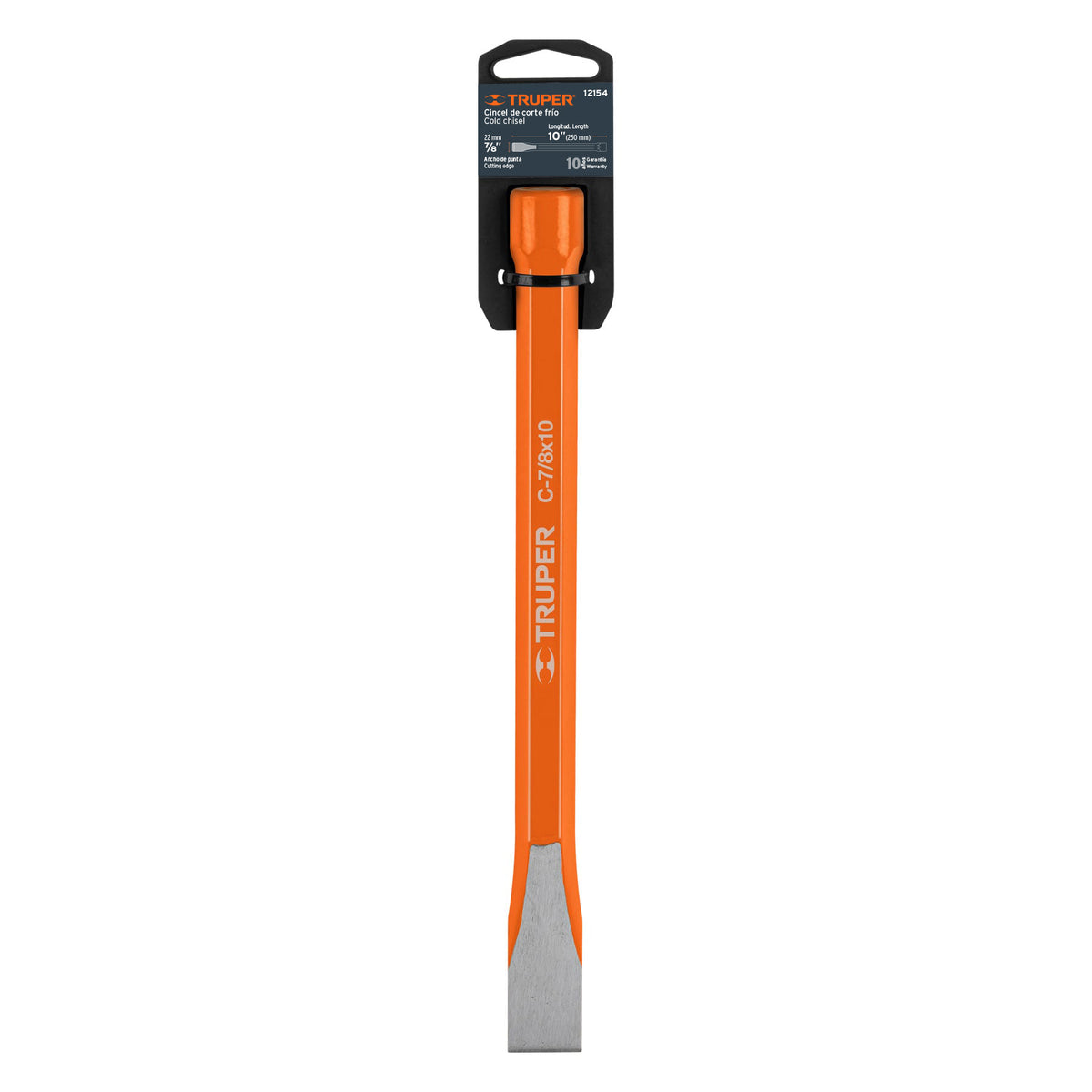CINCEL DE CORTE FRIO 7/8X10 PLG TRUPER 12154